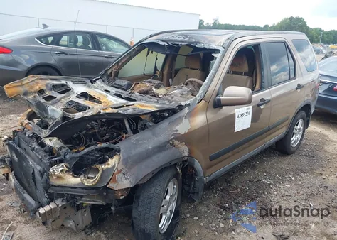 2004 Honda Cr-V Ex from USA, damaged, VIN SHSRD78824U243419